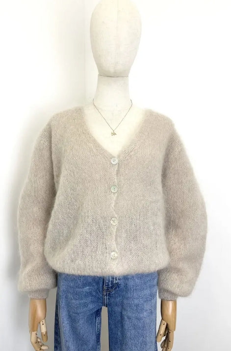 
                  
                    Veste Cardigan Mohair – Pépites d’Annie
                  
                