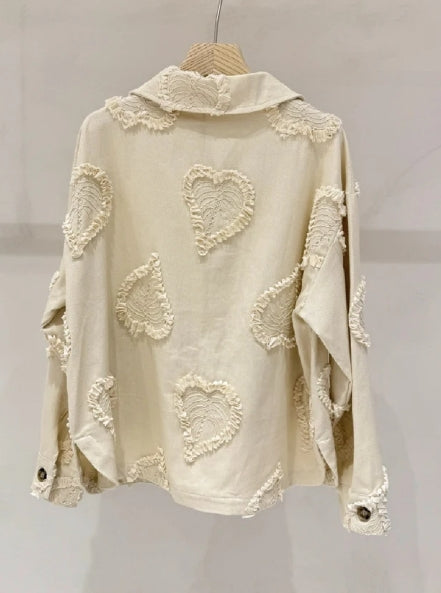 
                  
                    Veste Surchemise 100 % Coton Brodée – Pépites d’Annie
                  
                