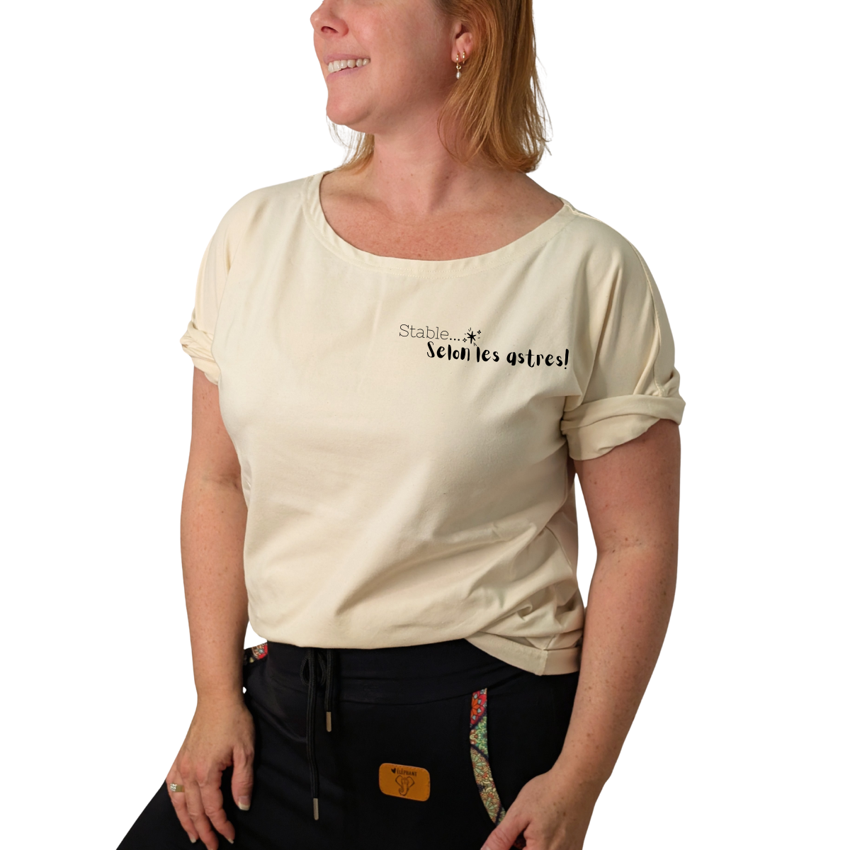 
                  
                    TShirt BELLA ✨ STABLE, SELON LES ASTRES !
                  
                