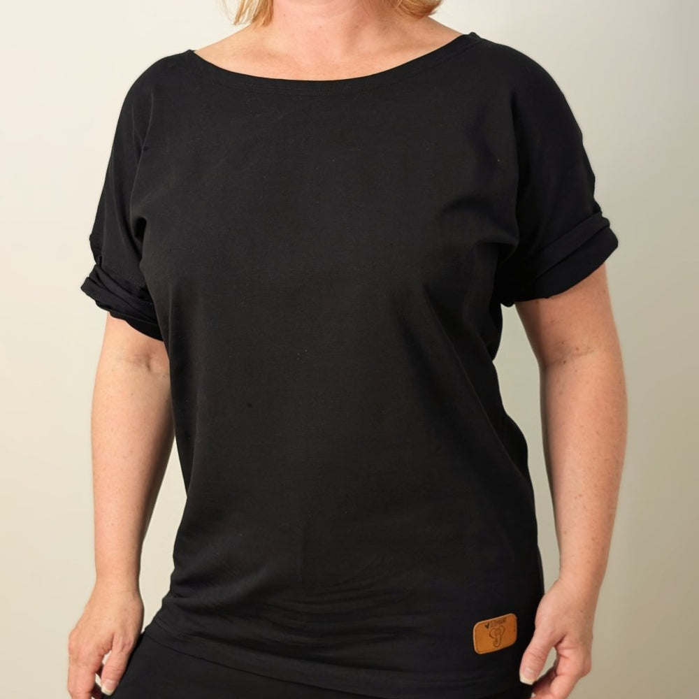 🌿 T-shirt BELLA – Confort Élégant en Bambou - Spandex - Coeur Elephant Clothing🌿 T-shirt BELLA – Confort Élégant en Bambou - SpandexTShirtCoeur Elephant ClothingCoeur Elephant ClothingBeigeXS🌿 T-shirt BELLA – Confort Élégant en Bambou - Spandex