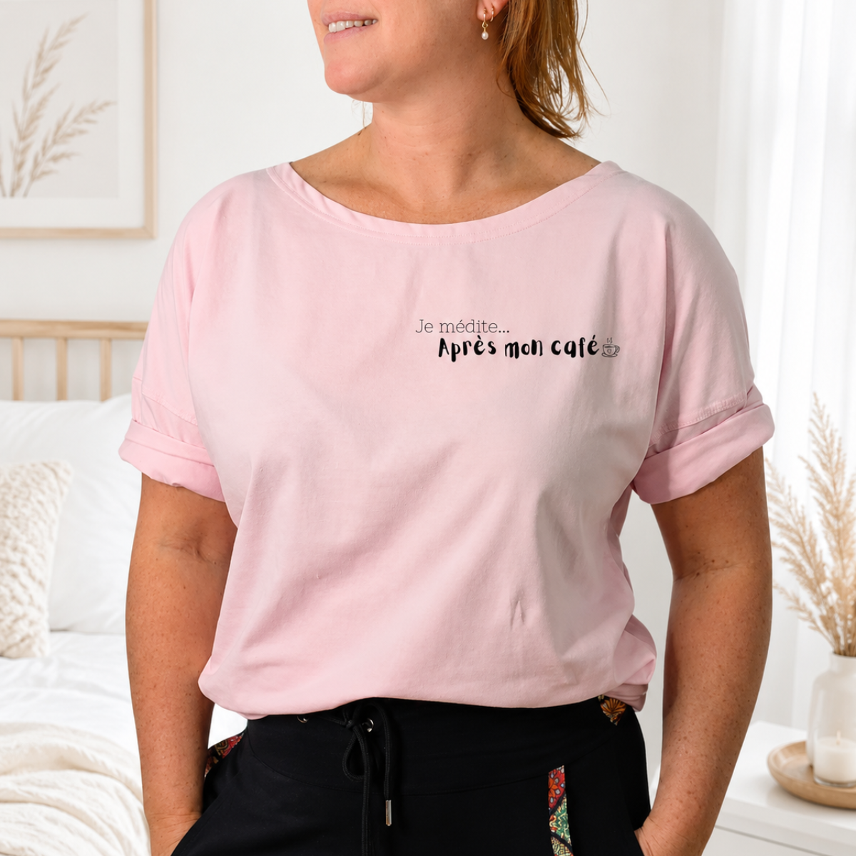 collection spirituelle et humoristique de coeur elephant vetements design quebecois en bambou spandex confortable et durable pour femmes