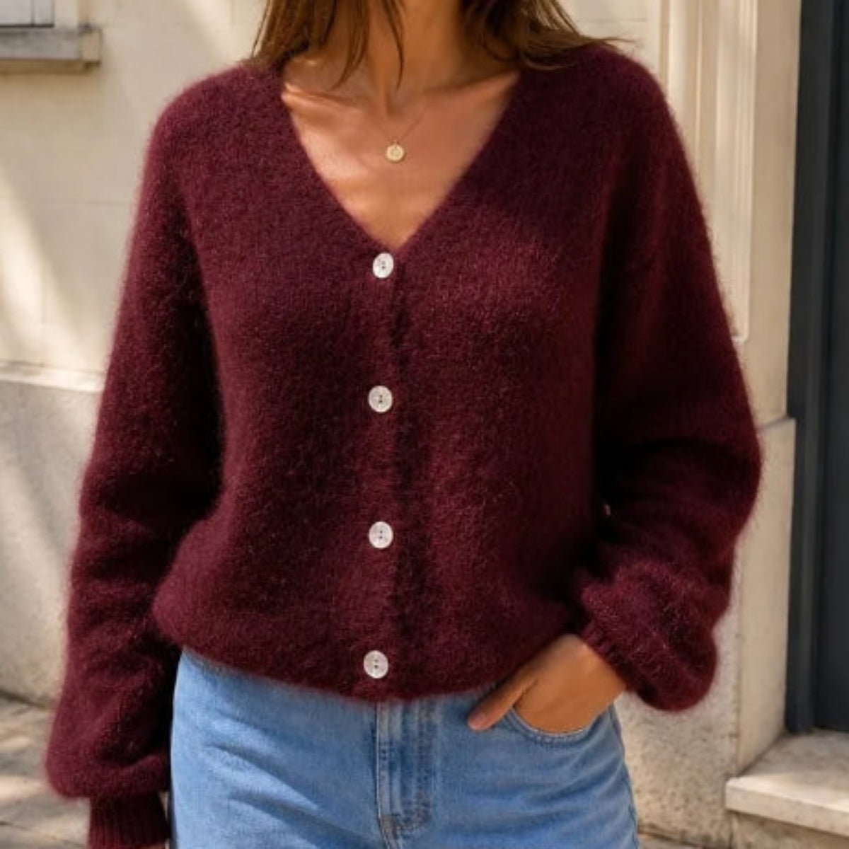 importation européenne cardigan veste autone hiver femmes actives et tenue de ville design exclusif haut de gamme